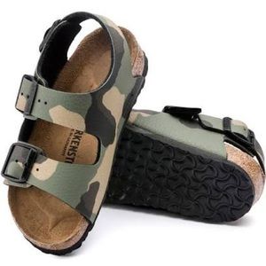 Kids Camo Birkenstock Sandal